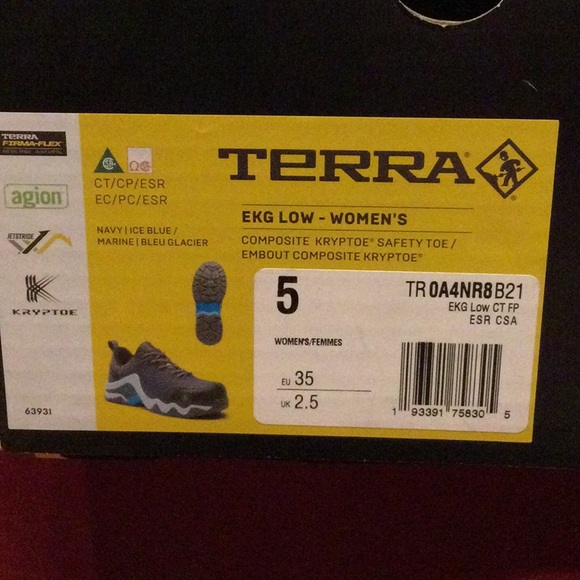 Terra Women's EKG Low CTCP ESR Lace-Up Work Shoe - Picture 9 of 9